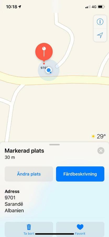 Bella Apartment Saranda Dış mekan fotoğraf